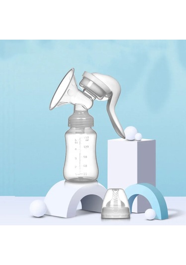 Geeroyoo Güvenli Malzemelerle Yapılmış Manuel Göğüs Pompası, Geri Akış Önleyici, Rahat Tutma Kolu, Yeniden Kullanılabilir