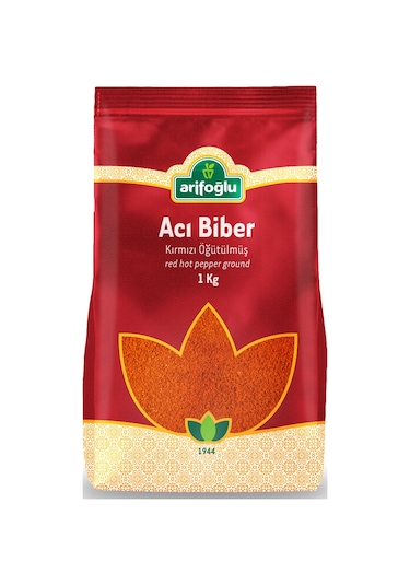 Arifoğlu Öğütülmüş Kırmızı Acı Biber 1 KG