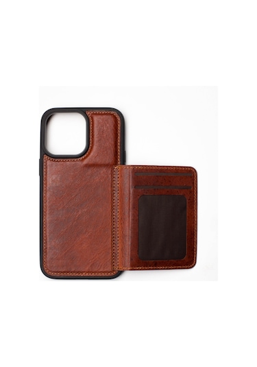 Back Wallet Apple Uyumlu iPhone 12 Pro Kiremit