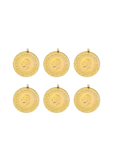 Eski Kulplu Ziynet Çeyrek Altın 6 Adet