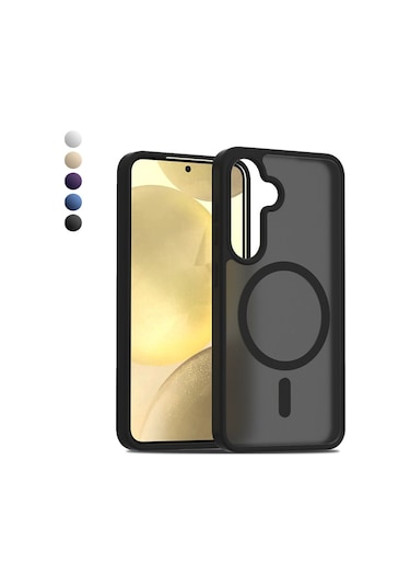 Joko Samsung Galaxy Uyumlu S25 Kılıf Jota Seri Magsafe Kapak Lacivert