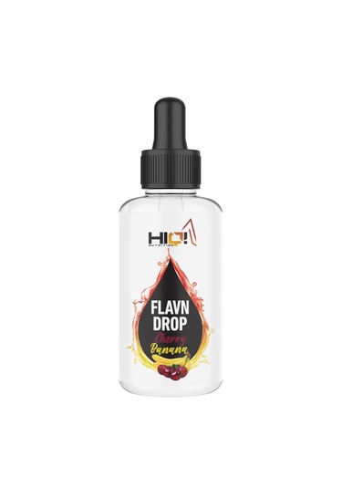 Hıq Flav'n Drops 30ml Cherry Banana Flavored