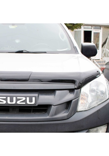 Cappafe Isuzu D-Max Ön Kaput Koruyucu Rüzgarlık 4Mm Abs 2012-1