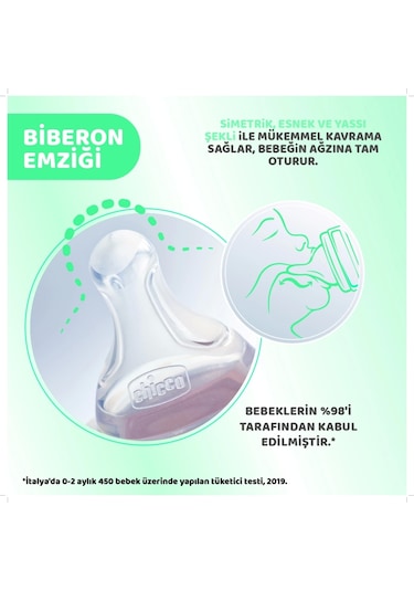 Chicco Perfect 5 Antikolik Biberon Pp 240 Ml Girl