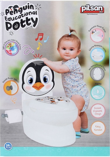 Eğitici Penguen Klozet