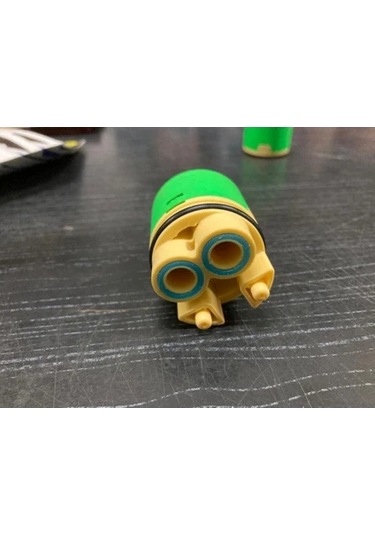 Piyasa Batarya Aç-kapa 40 Mm Kartuş 2'li Tırnaklı Yeşil