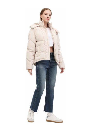 Kinetix Wl 2w-kx-crop 5pr Bej Kadın Kısa Kaban 000000000102026657 Bej