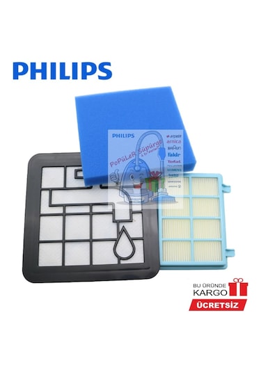 Philips Fc9332-07 Powerpro City Hepa Filtre Seti (481545922) Fiyatları ve  Özellikleri