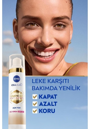 Nıvea Lumınous Leke Karşıtı Cc Krem Açık Ton 40 Ml