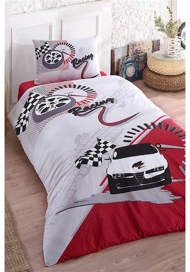 Kristal Tek Kişilik Nevresim Takımı Race