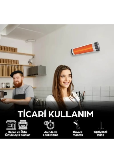UFO S/2900 W Duvar Tipi Isıtıcı