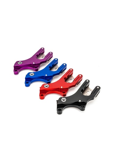 Fosenze Ztto Aluminyum-çelik Disk Fren Adaptörü: Dağ Yolu Bisikleti Fren Performansını Artırıcı Dönüştürücü, Mor Opp Paketli