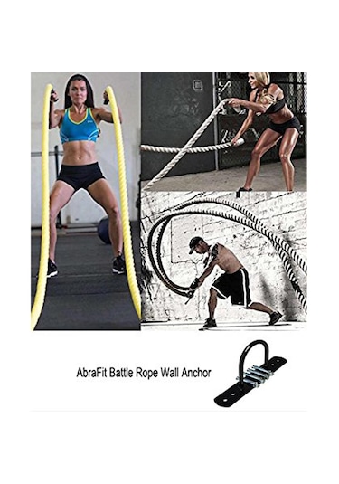 Homyl Fitness Savaş Halatı Çapa Duvara Monte Güç Eğitimi