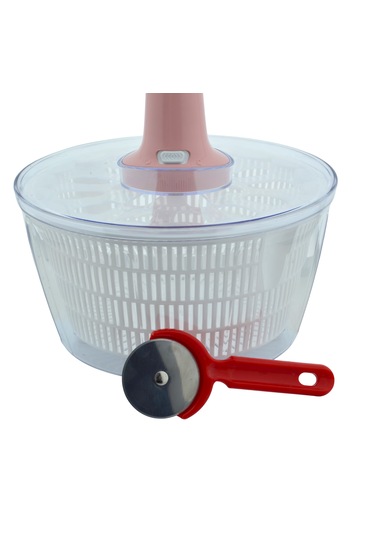 Üstten Basmalı Sebze Kurutucu 5lt.ve Hamur Kesme Ruleti 7x16,5cm