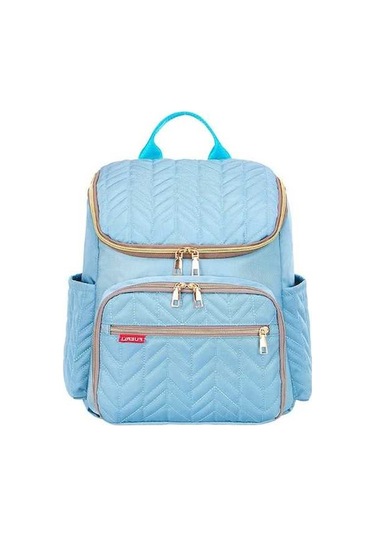 Novahub Yalıtımlı Ve Ve Şişe Kapasiteli Işlemeli Dinosaurs Çantası-865 Çantası/taşınabilir Çantası, Büyük Bezi Bebek Bebek Bebek Anne Anne Altın Pn Altın