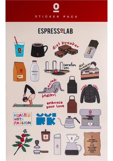 Sticker Seti No:2 - 25'li Renkli Ve Yaratıcı Sticker Koleksiyonu