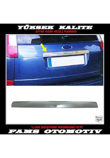 Ford C-Max Krom Bagaj Çıtası 2003-2010 P. Çelik