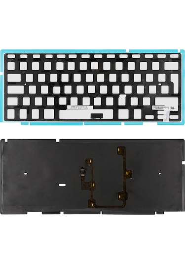 Apple MacBook Pro İle Uyumlu 17inc A1297 Klavye Işıkları Backlight Uk İngilizce-türkçe 2009/2011