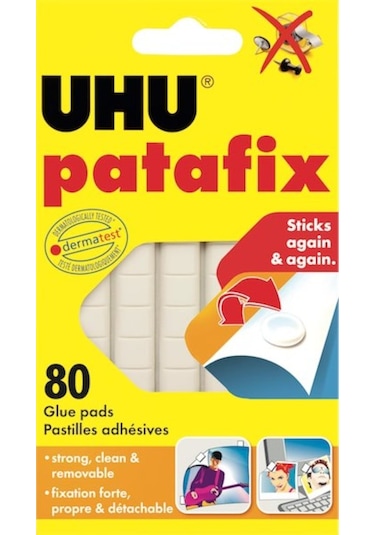 Uhu Patafix Hamur Tipi Yapıştırıcı Beyaz