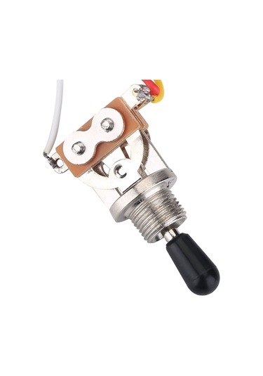 Hfambition Elektro Gitar Telsiz Kablosu - 2 Ses 1 Ton 1 Jack, 3 Pervane Anahtarı, Gürültü Azaltıcı Bakır Shaft, Kolay Kurulum