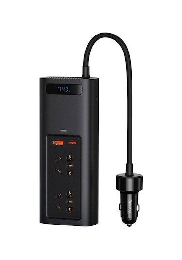 Baseus Power Inverter 150W Ac 220V Araç Içi Çakmak Çevirici Elekt