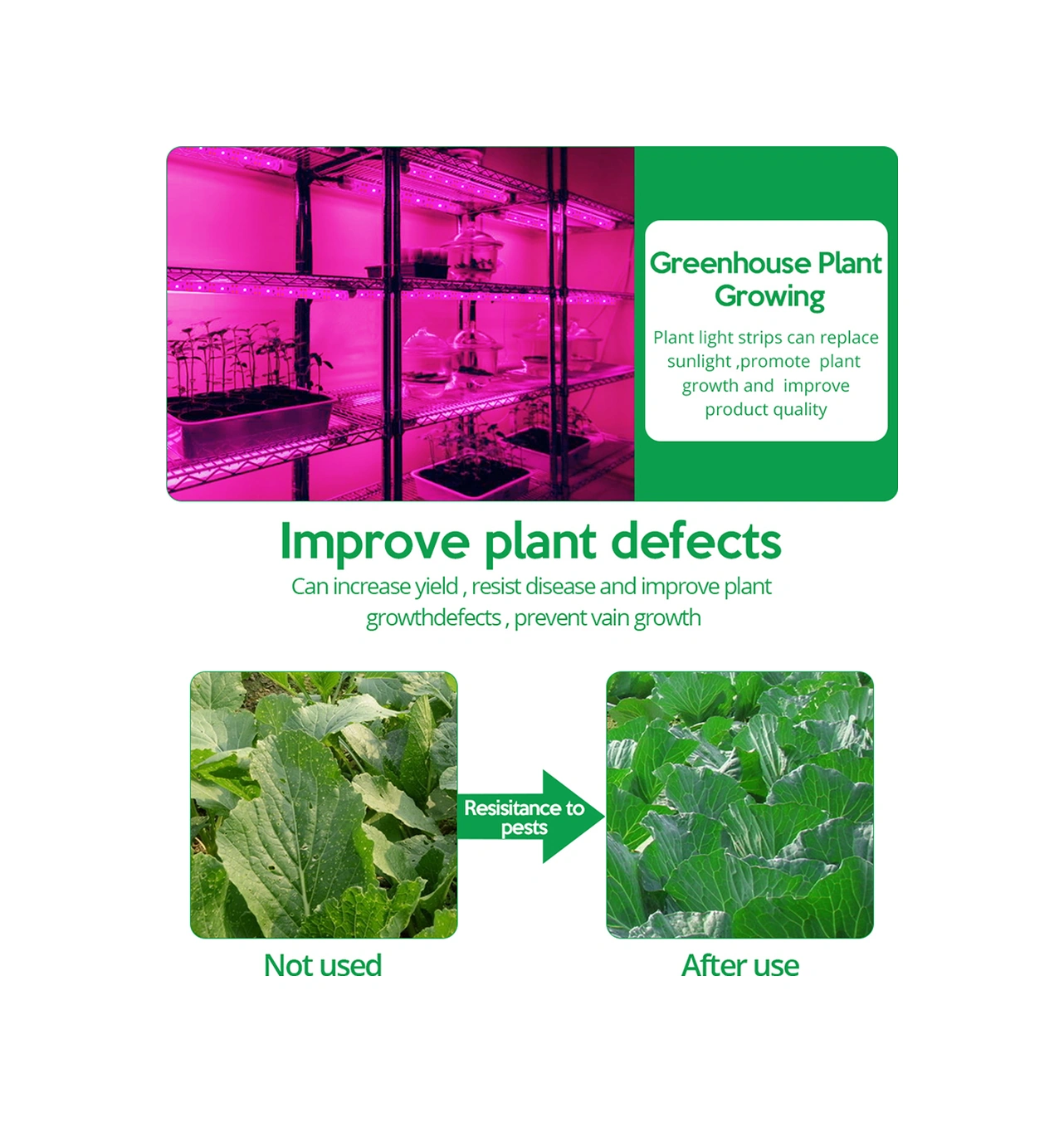 Skycity Usb 5v Tam Spektrum 2835 Smd Led Bitki Işık Şeridi, 2m Uzunluk, Ip65 Su Geçirmez, 30000+ Saat Ömür, Dıy Uyumlu Gösterildiği Gibi