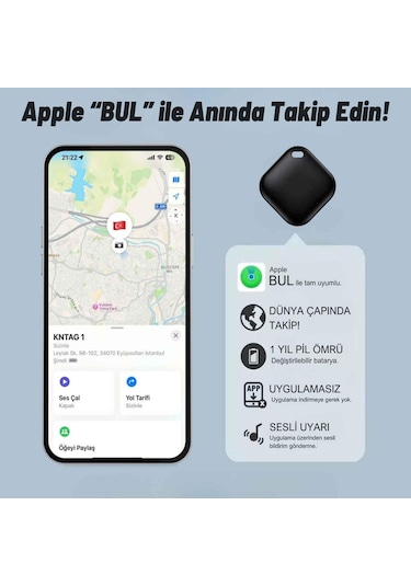 Knmaster Kntag 1 Akıllı Takip Cihazı