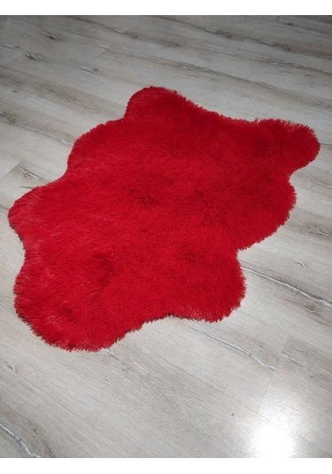 Doğuş Tavşan Tüyü Kırmızı Post Halı 70 x 100 Cm