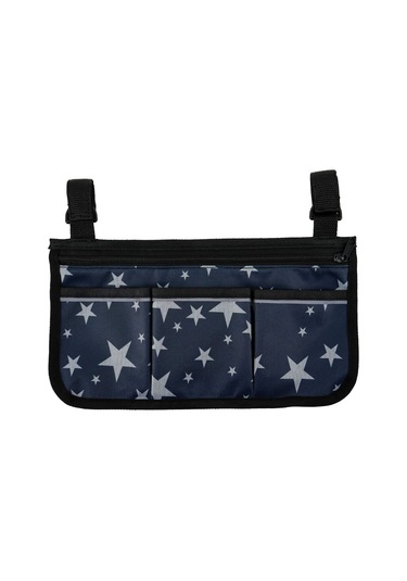 Cepli Tekerlekli Sandalye Çantası Yansıtıcı Şeritler Tip 6 Koyu Mavi Diğer