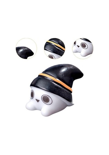 Lijinxu Cadılar Bayramı Mini Heykelcik 2,9x1,9-cm-şapka-elf