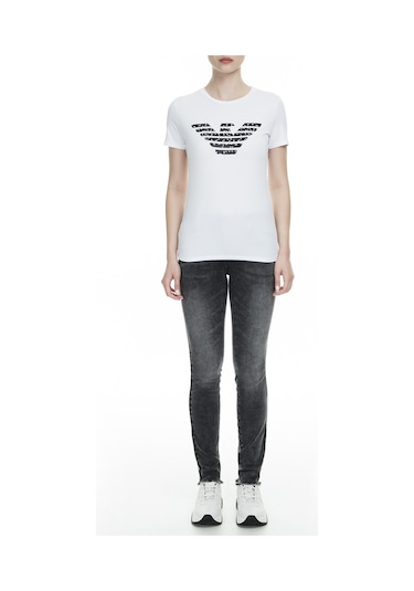 Armani Exchange Bayan Kot Pantolon S 6Gyj01 Y2Hmz 0903-Gri