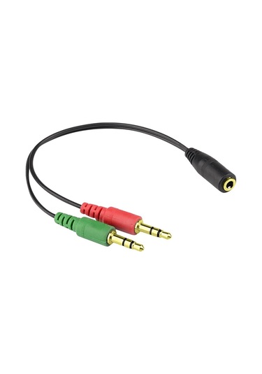 Syrox C119 3.5Mm Kulaklık Ve Mikrofon Ayırıcı Kablo