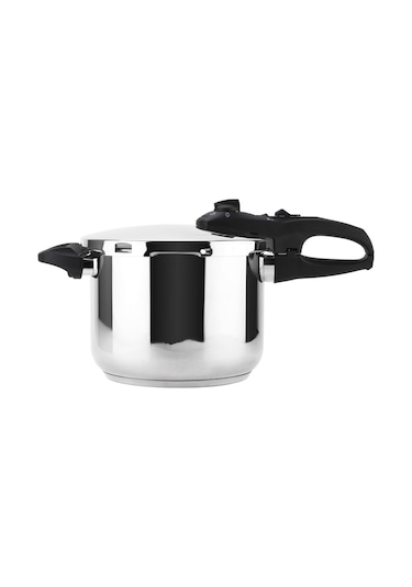 DUO 4+6L Düdüklü Tencere Cam Kapak Beyaz