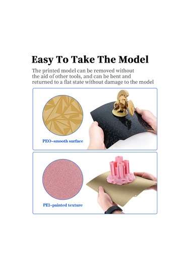 Twotrees 3d Yazıcı Isıtmalı Yatak Yükseltme Peo + Peı Çift Taraflı Yaylı Çelik Sac Manyetik Tabanlı 310x310mm Yapı Plakası Topçu Sw-x1 / Sw-x2 / Cr-10 / Cr-10s / Tevo Tornado / Nereus / Anet