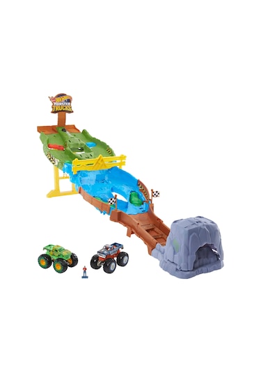 Hot Wheels Canavar Kamyonlar Yıkıcı Yarış Pisti HGV12