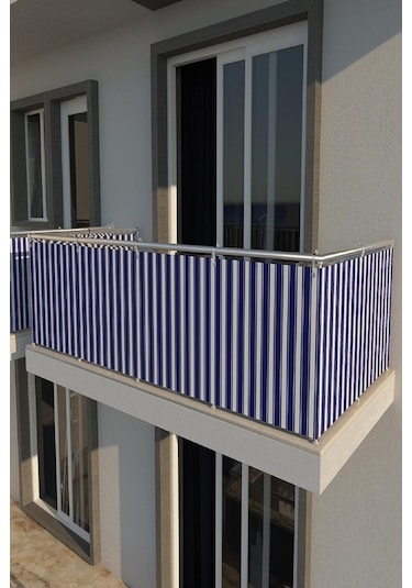 Branda Balkon Demiri Perdesi , Korkuluk Perdesi +++ En X Boy +++ 4 Tarafı Bağcıklı Diğer
