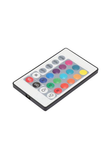 Springsun 5v Usb Rgb Led Işık Şeridi Kontrolcü, 24 Tuşlu Infrared Kumanda, Parlaklık Ayarlaması Ve Dinamik Efektler, 0.5m Kablolu, 150mah Batarya Diğer