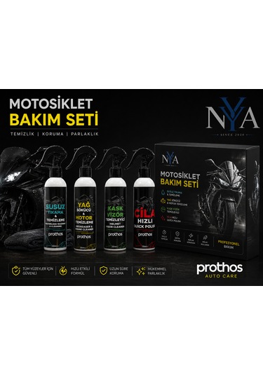 Nya Profesyonel Motosiklet Bakım Paketi