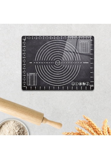 Cam Hamur Açma Matı Karatahta Görünümlü 30cm X 40cm