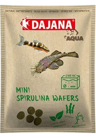 Dajana Mini Spirulina Wafers 80 Ml 10 Gr