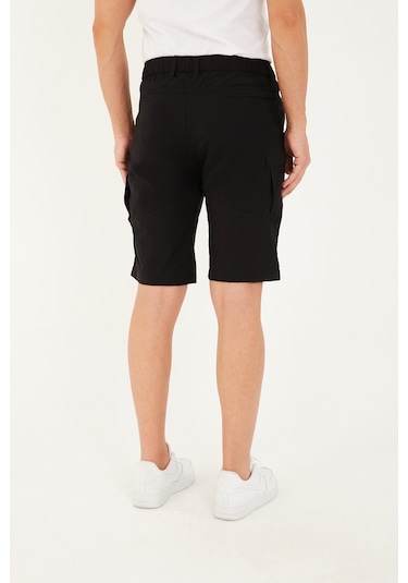 Camp Scoutland Camp725 Outdoor Tactical Su İticili Yazlık Erkek Taktik Şort Siyah