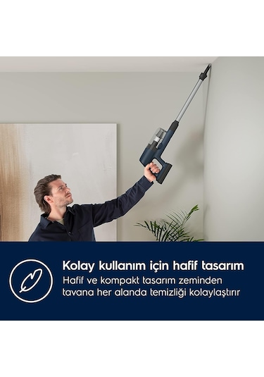 Electrolux EP71UB14DB Ultimate 14.4 V Dikey Şarjlı Süpürge