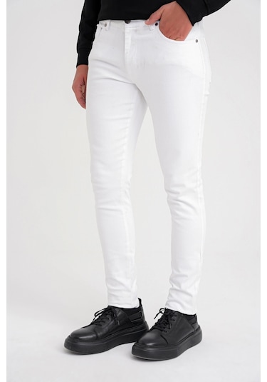 Efor Denim Pnt 119 Beyaz Denim Beyaz