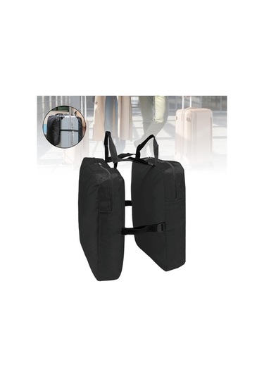Trendooze Seyahat Aksesuarı Asma Bagaj, Dizüstü Bilgisayar İçin Siyah Siyah