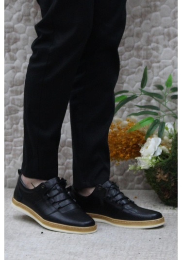 Mehmet Mete 4245 Hafif Yumuşak İç Ve Dış Hakiki Deri Erkek Ayakkabı 001