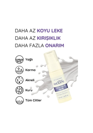 Axodine Gece Bakım Kremi 50 ML