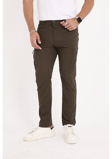 Camp532 Outdoor Tactical Su İticili Likralı Yazlık Erkek Taktik Pantolon Haki