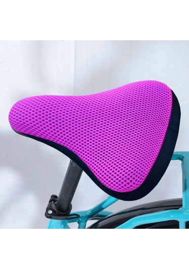 Suntek Bisiklet Selesi Kılıfı Yumuşak Koruyucu Kapak Mor