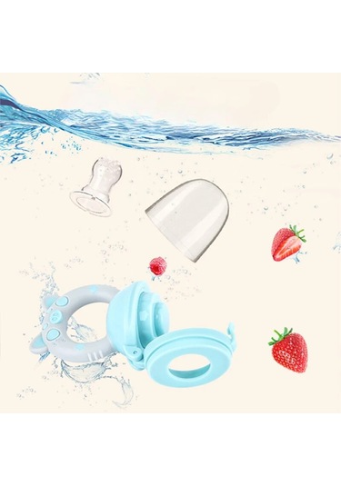 Sıcak 3 In 1 Bebek Emzik Taze Gıda Meyve Süt Biberonları Nibbler Beslemeyi Öğrenmek İçme Suyu Saman Kolu Diş Çıkarma Emziği