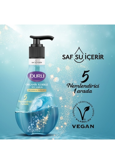 Duru Okyanus Tazeliği Sıvı Sabun 3 x 500 ML